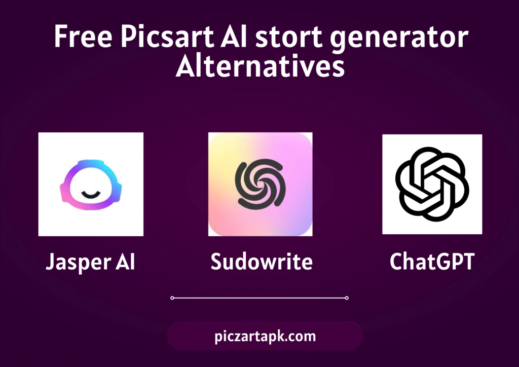 Picsart Ai story generator alternatives